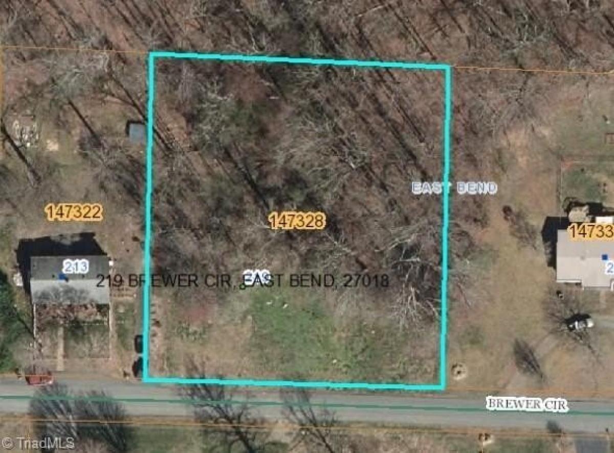 Picture of Residential Land For Sale in East Bend, North Carolina, United States