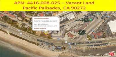 Residential Land For Sale in Pacific Palisades, California