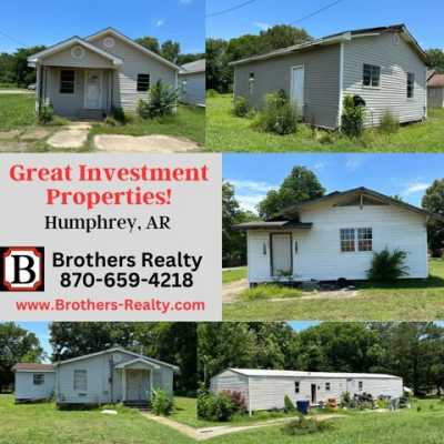 Home For Sale in Humphrey, Arkansas