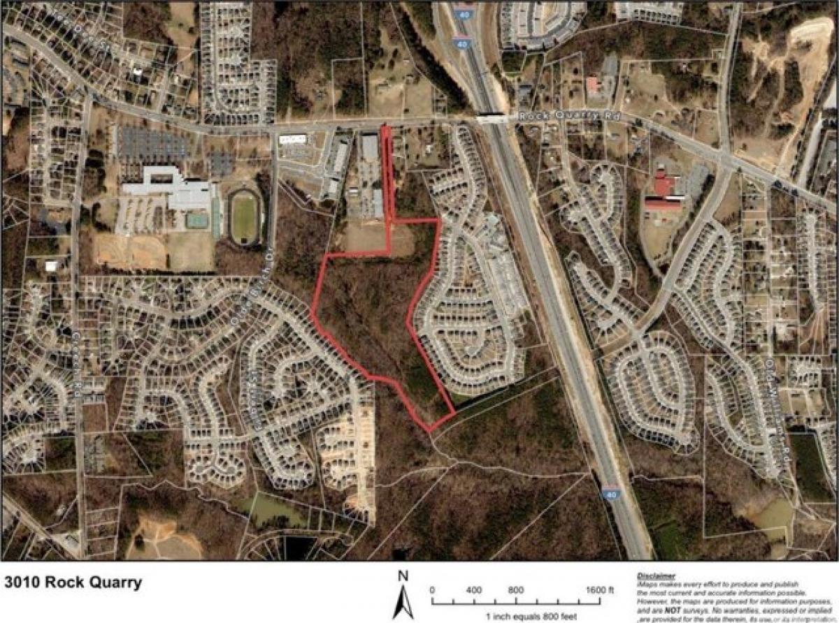 Picture of Residential Land For Sale in Raleigh, North Carolina, United States