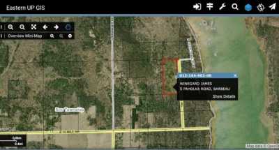 Residential Land For Sale in Barbeau, Michigan