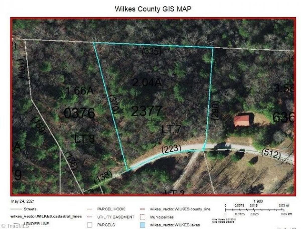Picture of Residential Land For Sale in Hays, North Carolina, United States