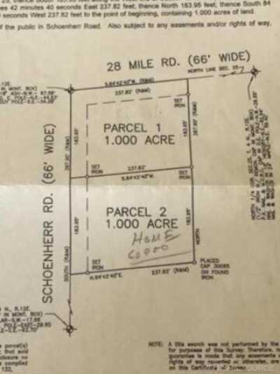 Residential Land For Sale in Washington, Michigan