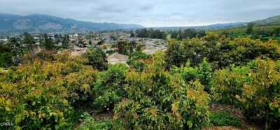 Residential Land For Sale in Santa Paula, California