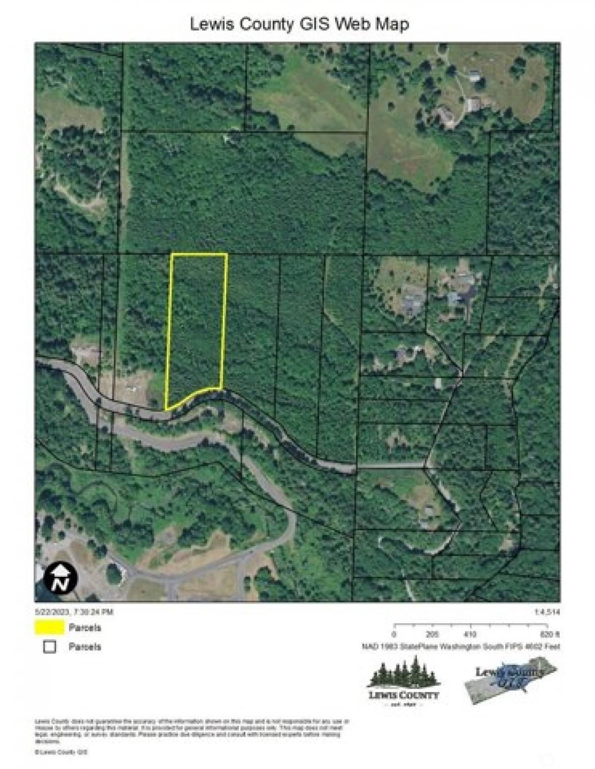 Picture of Residential Land For Sale in Mossyrock, Washington, United States
