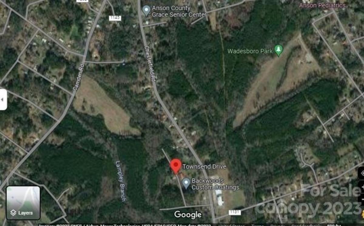 Picture of Residential Land For Sale in Wadesboro, North Carolina, United States