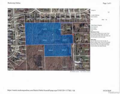 Residential Land For Sale in Farmington Hills, Michigan