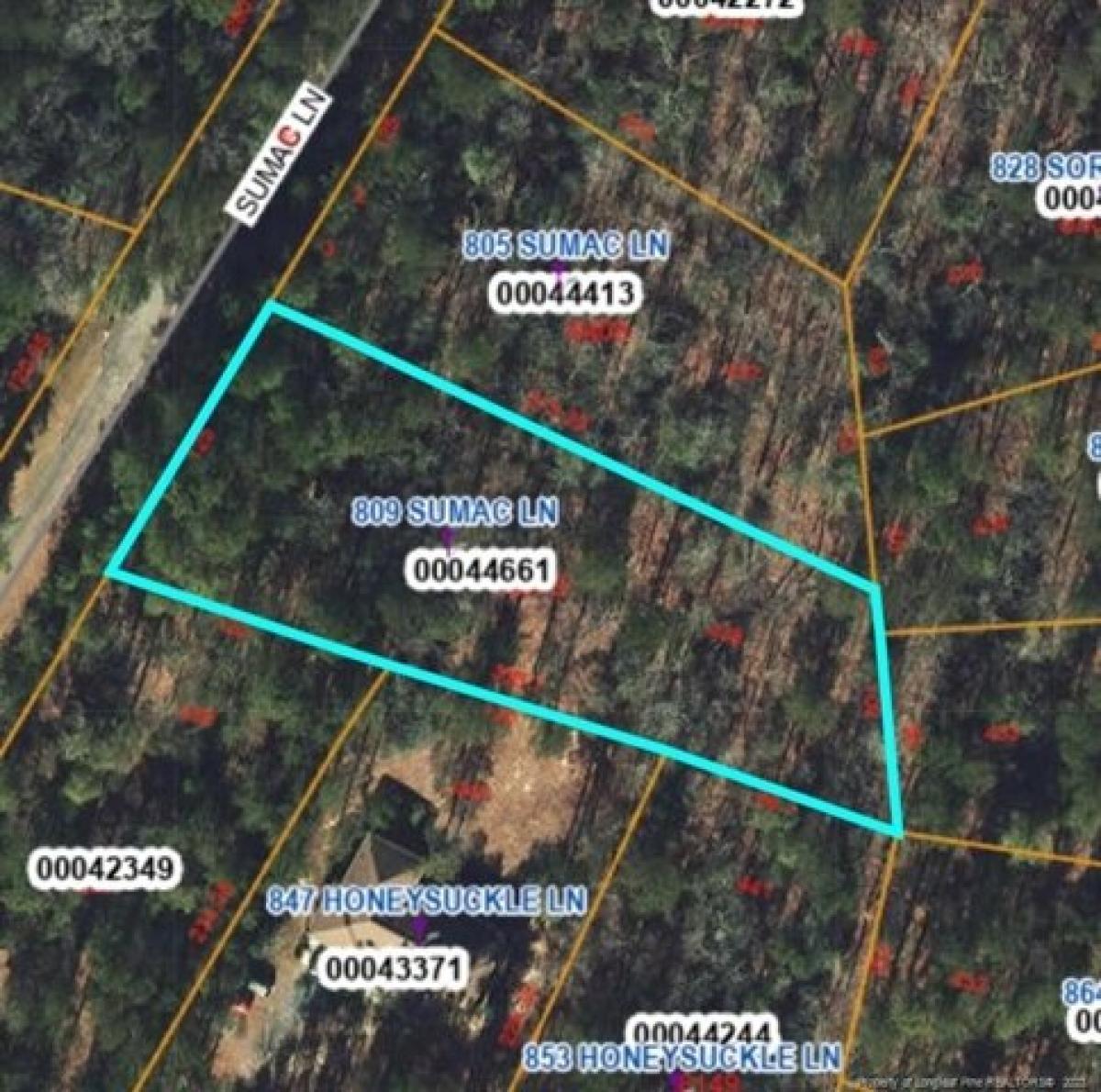 Picture of Residential Land For Sale in Vass, North Carolina, United States