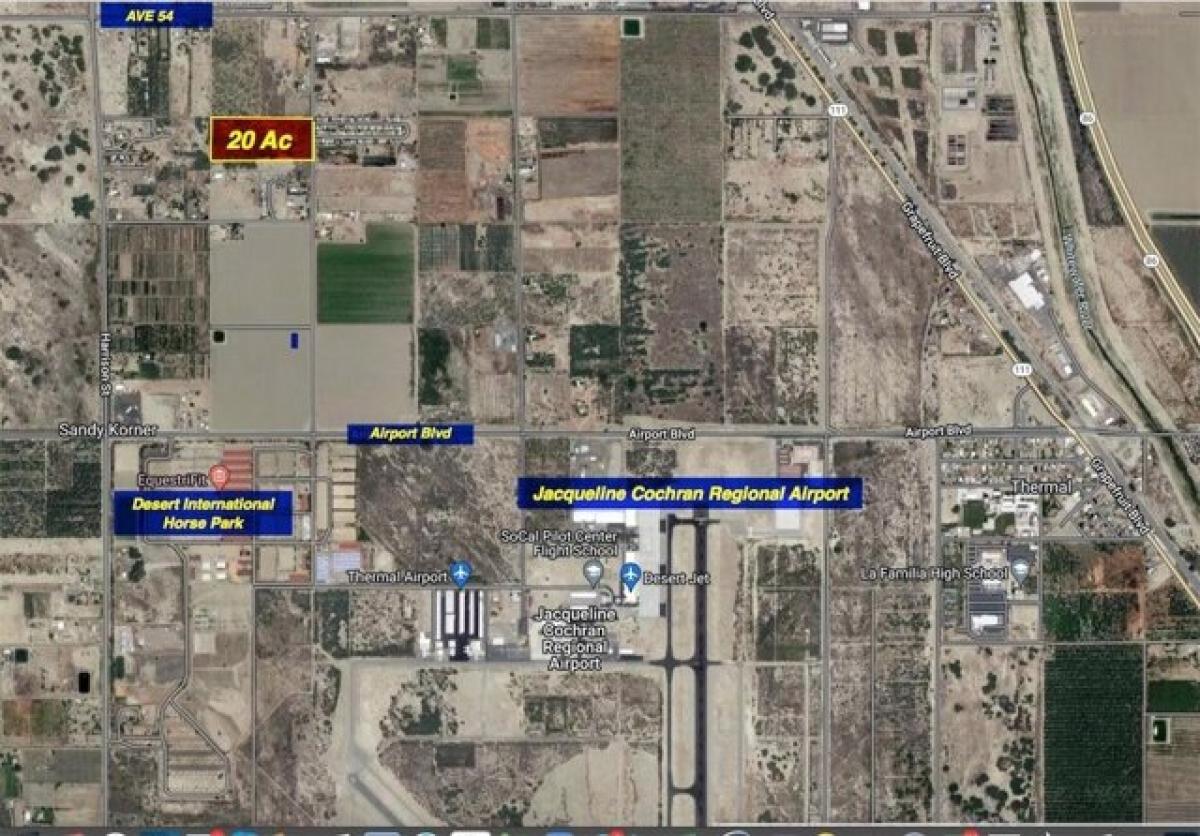 Picture of Residential Land For Sale in Thermal, California, United States