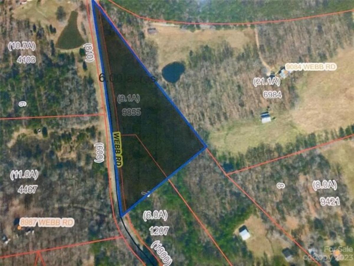 Picture of Residential Land For Sale in Stanfield, North Carolina, United States