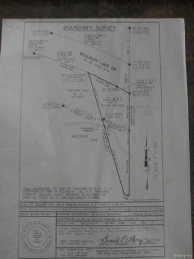 Residential Land For Sale in Highland, Michigan