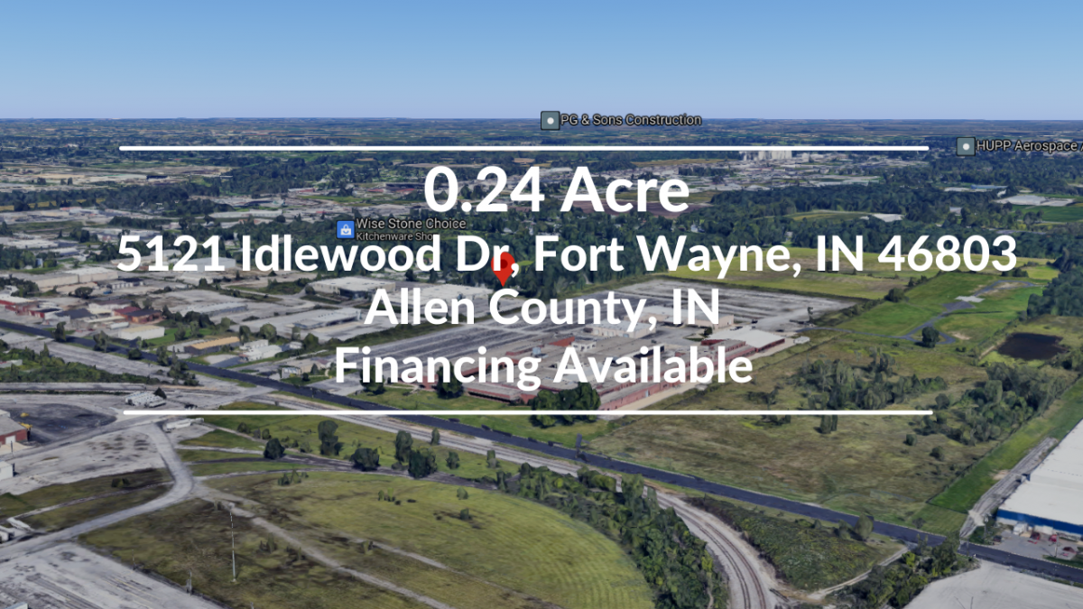 Picture of Residential Land For Sale in Fort Wayne, Indiana, United States