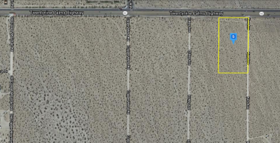 Residential Land For Sale in Twentynine Palms, California