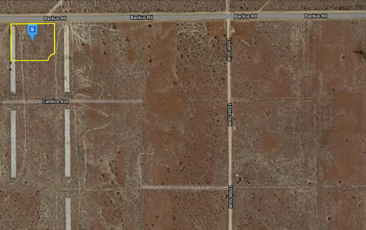 Picture of Residential Land For Sale in Rosamond, California, United States