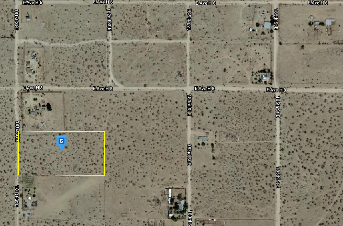 Picture of Residential Land For Sale in Lancaster, California, United States
