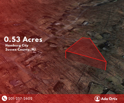 Residential Land For Sale in Hamburg, New Jersey