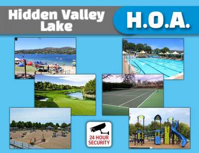 Residential Land For Sale in Hidden Valley Lake, California