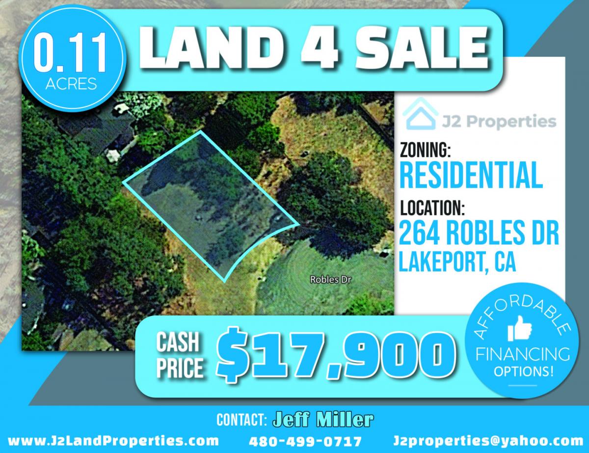 Picture of Residential Land For Sale in Lakeport, California, United States