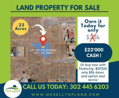 Residential Land For Sale in California City, California