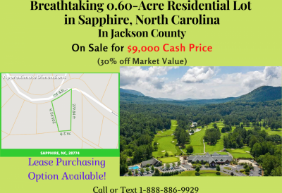 Residential Land For Sale in Sapphire, North Carolina