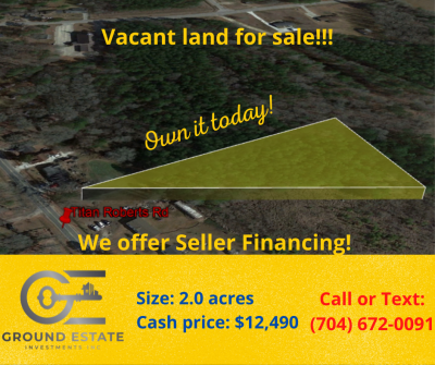 Residential Land For Sale in Erwin, North Carolina