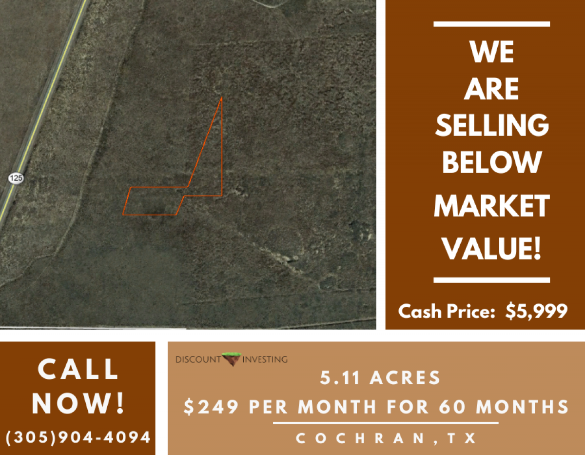 Picture of Residential Land For Sale in Bledsoe, Texas, United States
