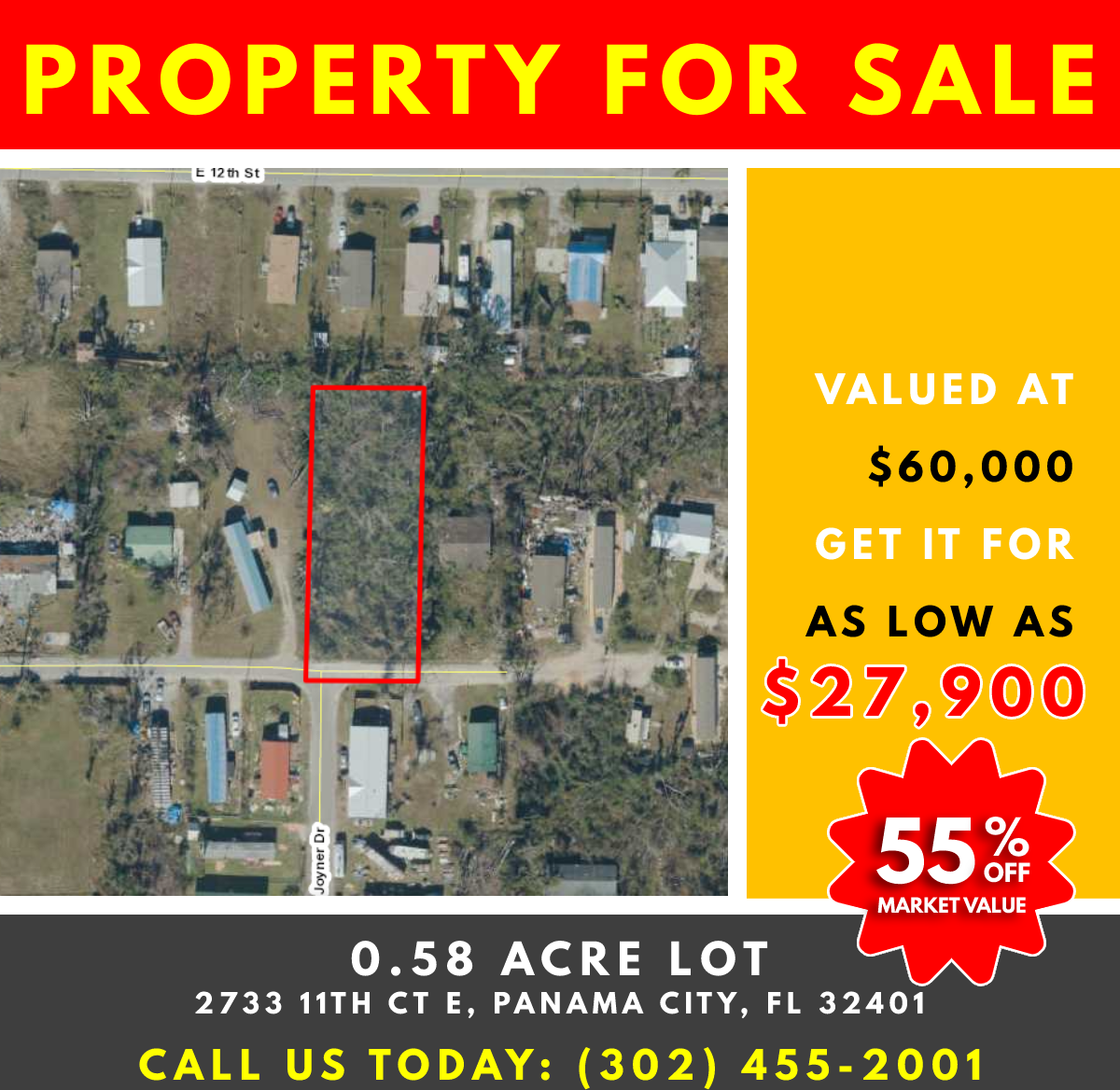 Picture of Residential Land For Sale in Panama City, Florida, United States