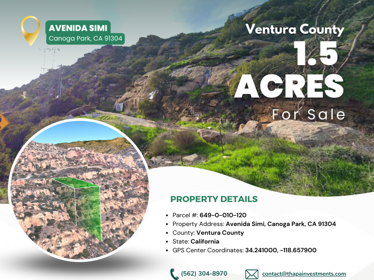 Picture of Residential Land For Sale in Canoga Park, California, United States