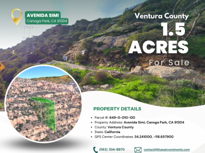 Residential Land For Sale in Canoga Park, California