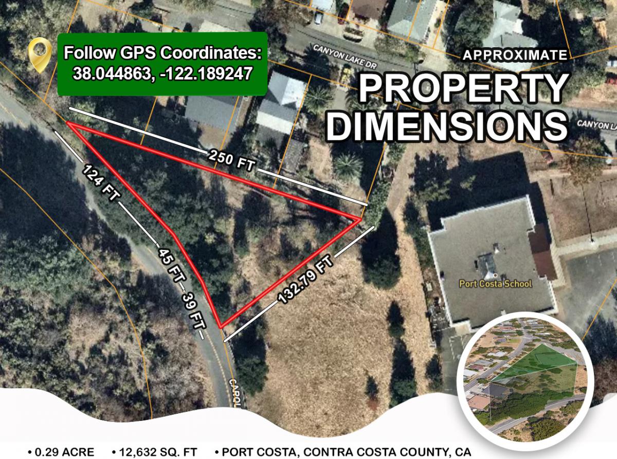 Picture of Residential Land For Sale in Port Costa, California, United States