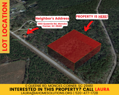 Residential Land For Sale in Moncks Corner, South Carolina