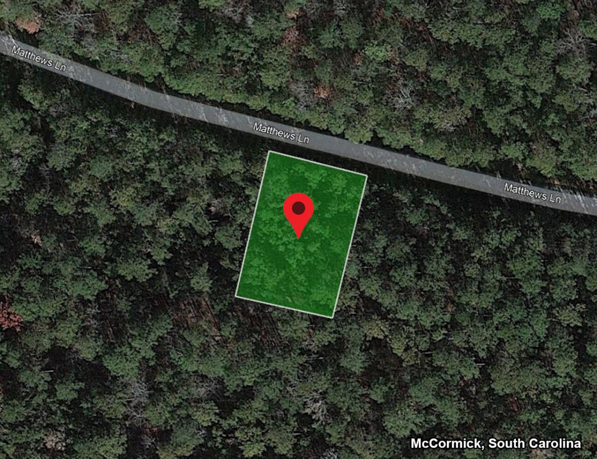 Picture of Residential Land For Sale in Mccormick, South Carolina, United States
