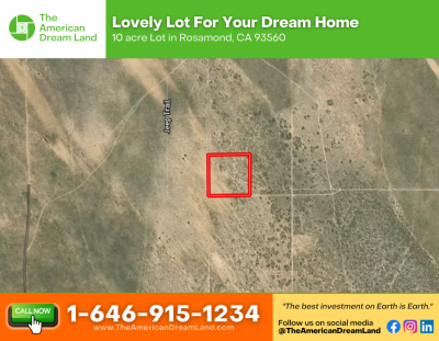 Residential Land For Sale in Rosamond, California