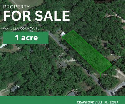 Residential Land For Sale in Crawfordville, Florida