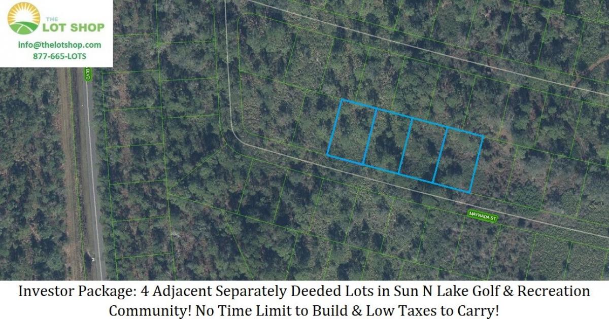Picture of Residential Land For Sale in Sebring, Florida, United States
