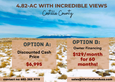 Residential Land For Sale in Fort Garland, Colorado