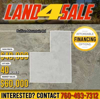 Residential Land For Sale in Twentynine Palms, California