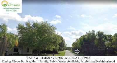 Residential Land For Sale in Punta Gorda, Florida