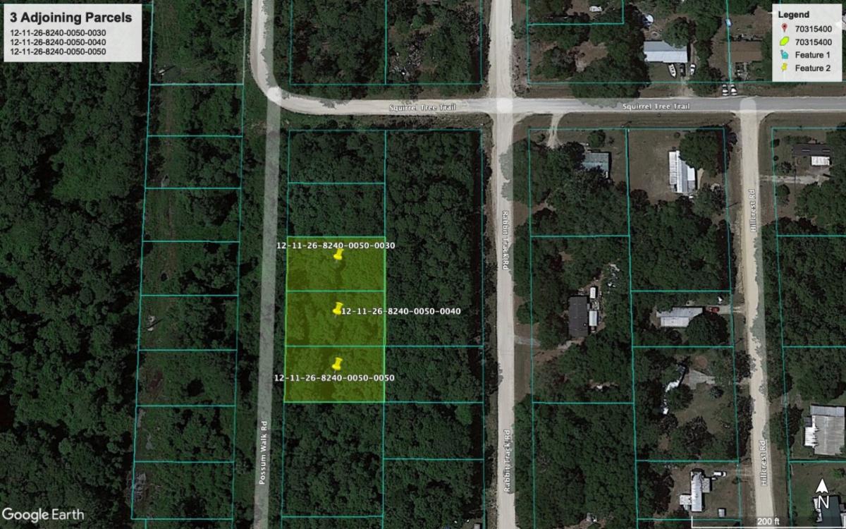 Picture of Residential Land For Sale in Satsuma, Florida, United States