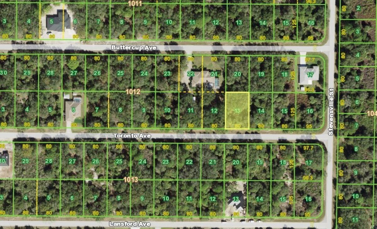 Picture of Residential Land For Sale in Port Charlotte, Florida, United States