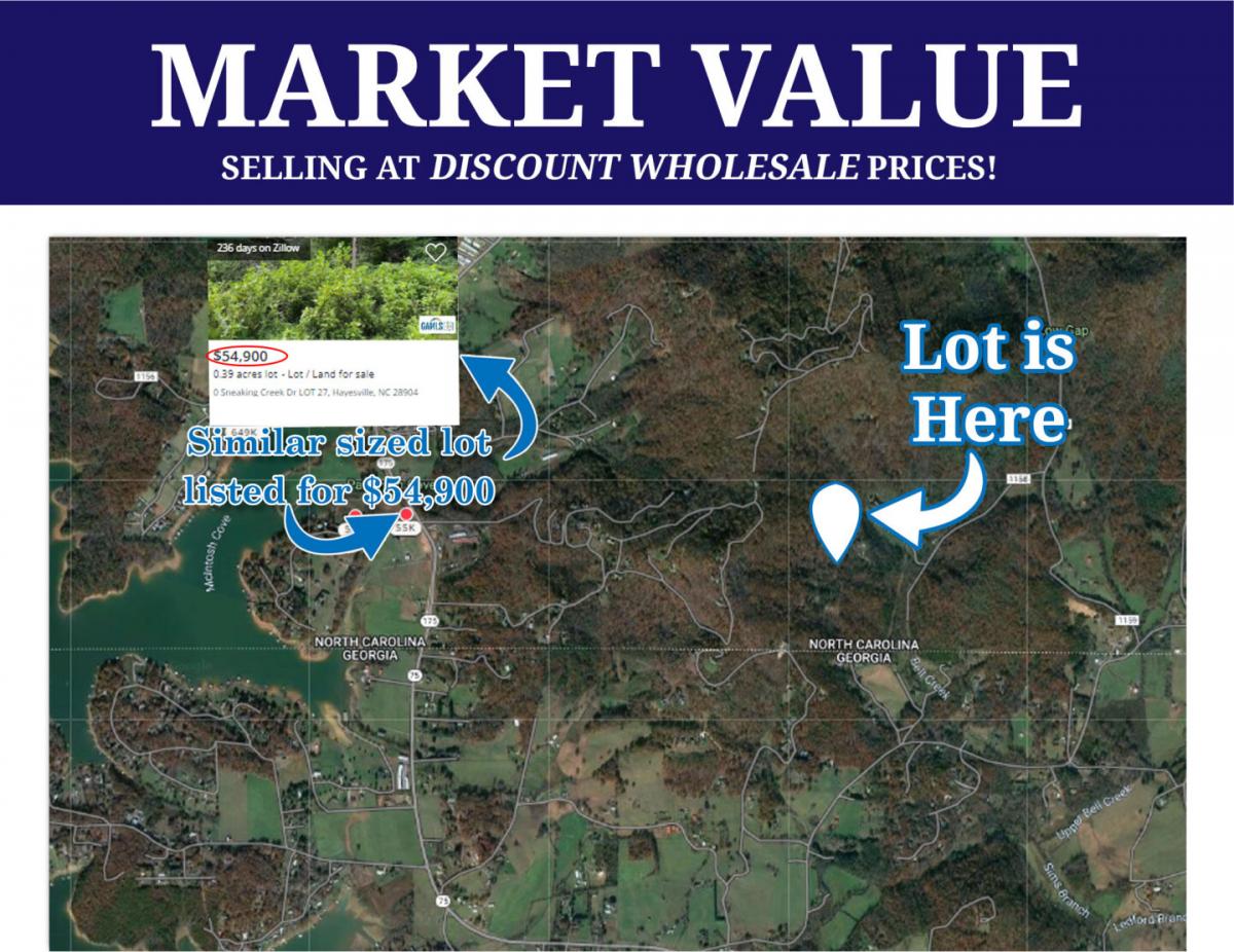 Picture of Residential Land For Sale in Hayesville, North Carolina, United States