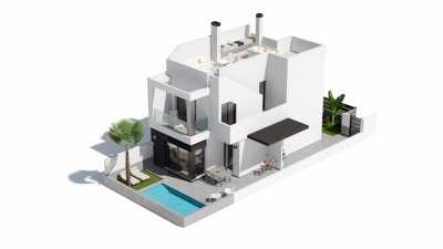 Villa For Sale in Santiago De La Ribera, Spain