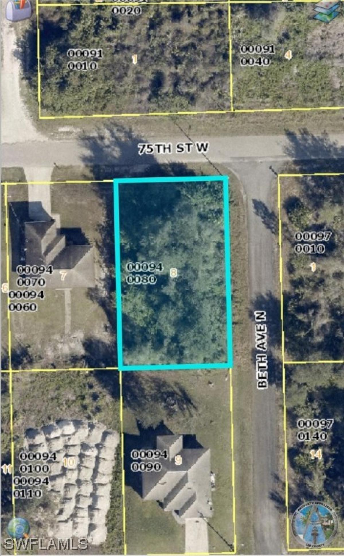 Picture of Raw Land For Sale in Lehigh Acres, Florida, United States