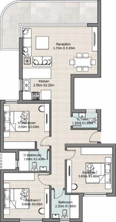 Condo For Sale in Ras El Hikma Bay, Egypt