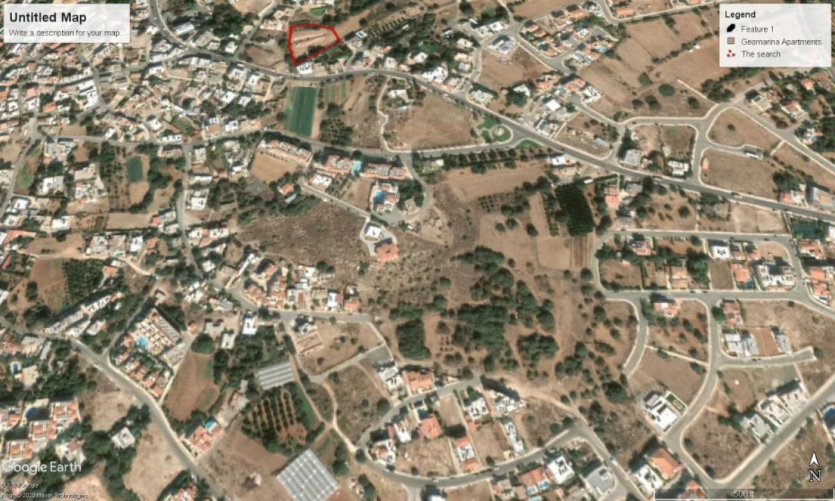 Picture of Residential Land For Sale in Kissonerga, Paphos, Cyprus