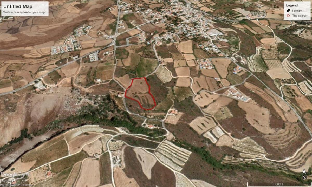 Picture of Residential Land For Sale in Kathikas, Paphos, Cyprus