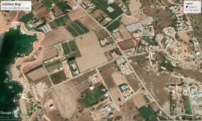 Residential Land For Sale in Pegia - Sea Caves, Cyprus
