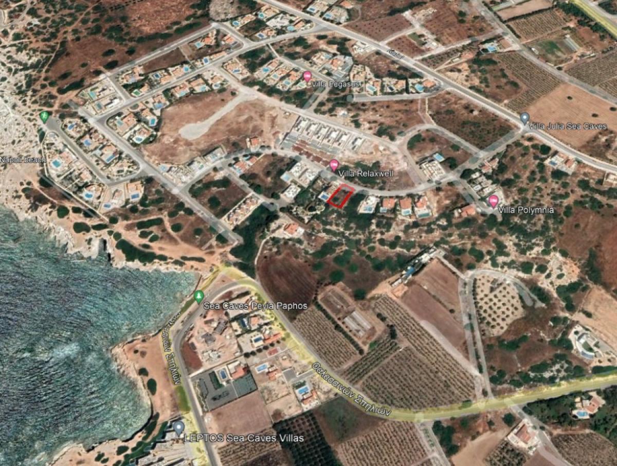 Picture of Residential Land For Sale in Pegia - Sea Caves, Paphos, Cyprus