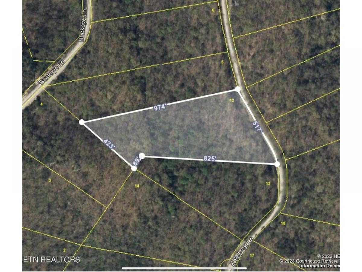 Picture of Residential Land For Sale in Jamestown, Tennessee, United States