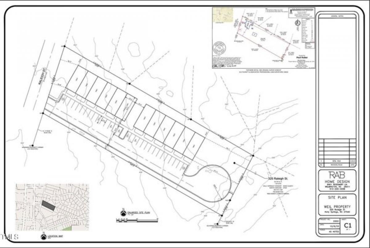 Picture of Residential Land For Sale in Holly Springs, North Carolina, United States